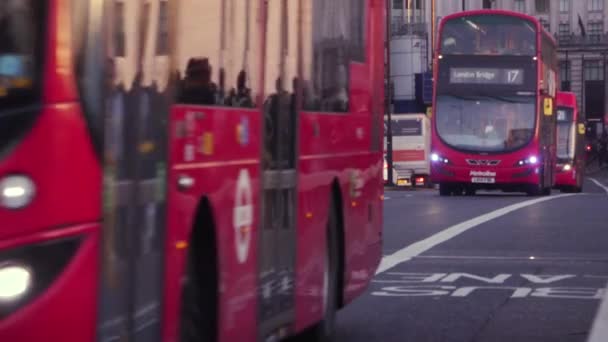 Трафік в Лондоні — стокове відео