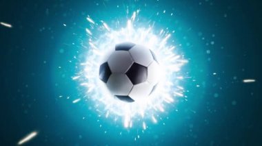 Futbol. Güçlü futbol enerji