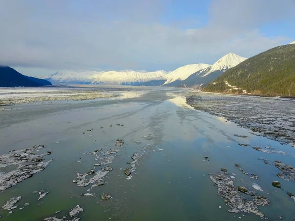 Vista Deslumbrante Alasca — Fotografia de Stock