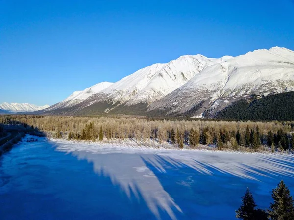 Veduta Della Natura Selvaggia Alaska — Foto Stock