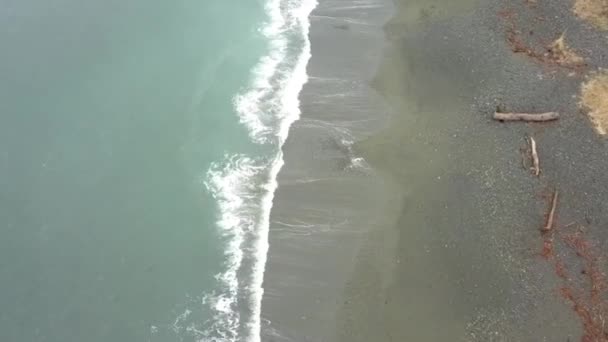 Μαλακό Κύματα Και Την Παλίρροια Στην Αλάσκα — Αρχείο Βίντεο