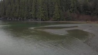 Seward, Alaska alan gün ışığında son saat 