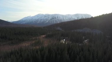 Alaska çarpıcı bahar manzaraları 