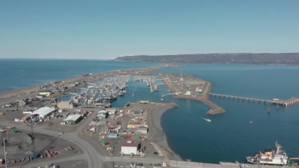 Vues Célèbre Broche Dans Homer Alaska — Video