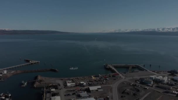 Vistas Mundialmente Famoso Cuspo Homer Alaska — Vídeo de Stock