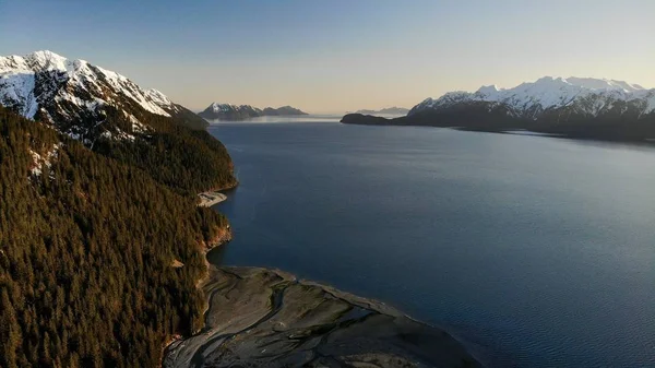 Våren Utsikten Från Alaska — Stockfoto