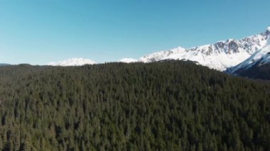 Alaska çarpıcı bahar manzaraları 
