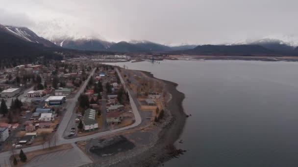 Utsikt Över Seward Alaska — Stockvideo