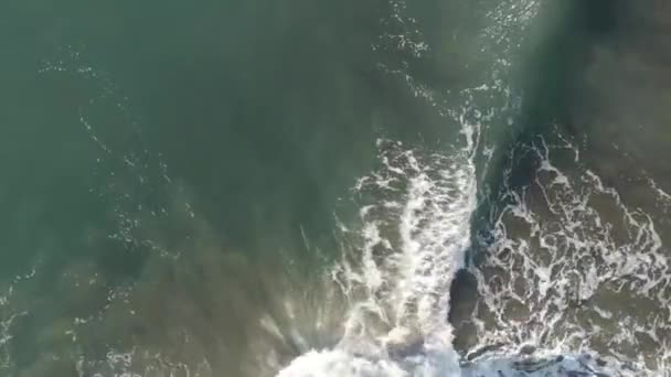 Ondas Praia Alasca — Vídeo de Stock