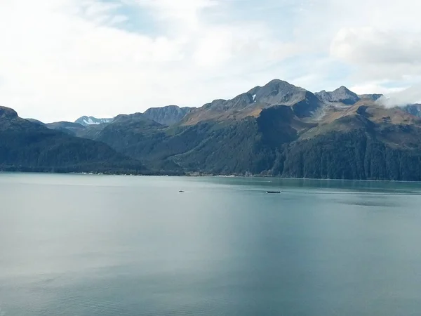 Літній Час Вид Від Seward Аляски — стокове фото