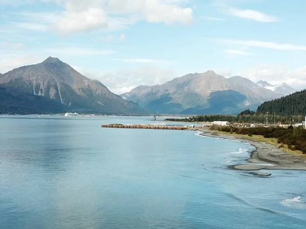 Sommar Tid Vyer Från Seward Alaska — Stockfoto