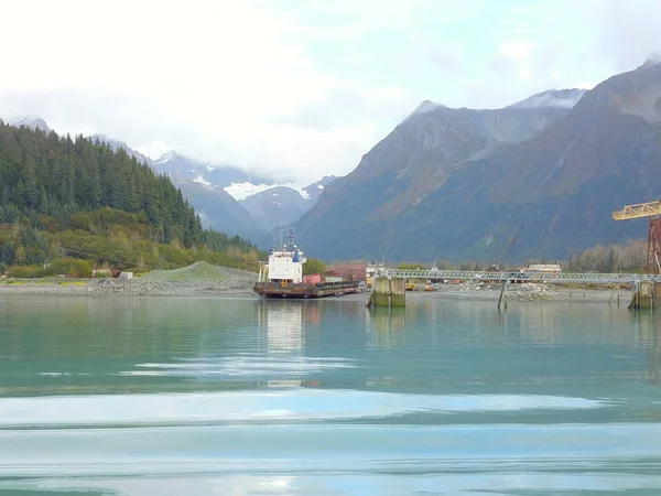 アラスカからの工業景色 — ストック写真