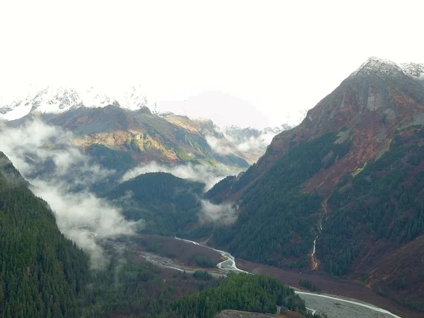 Літній Час Вид Від Seward Аляски — стокове фото