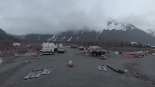 Vedute Industriali Dell Alaska — Video Stock