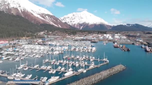 Liten Fiskebåt Charter Med Turister Vårt Fiske Och Sightseeing Och — Stockvideo