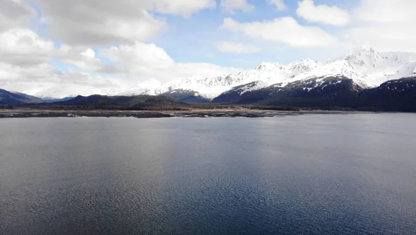 Vårtid Vyer Från Seward Alaska — Stockfoto