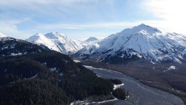 Alaska'dan muhteşem bahar manzarası 