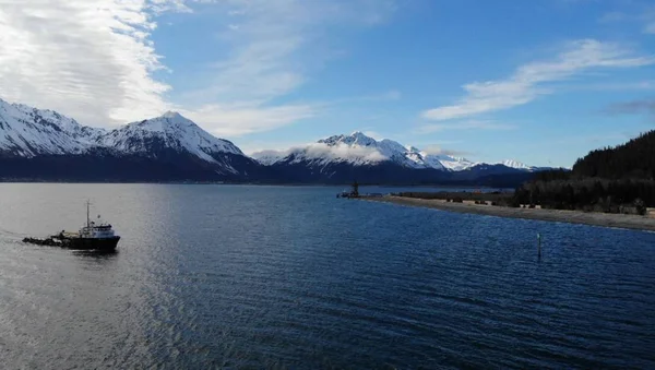 Spektakulära Vårlandskap Från Alaska — Stockfoto