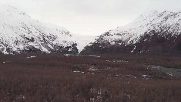 Весняний Час Вид Сьюард Аляска — стокове відео