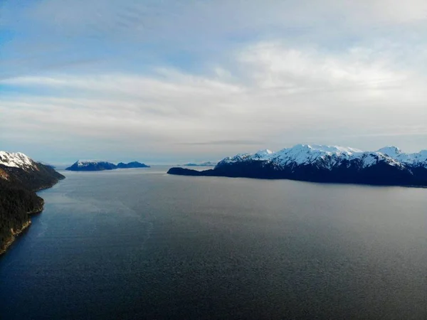 Båtar Resurrection Bay Seward Alaska — Stockfoto