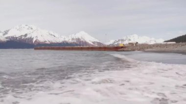Seward Alaska'dan bahar manzaraları 