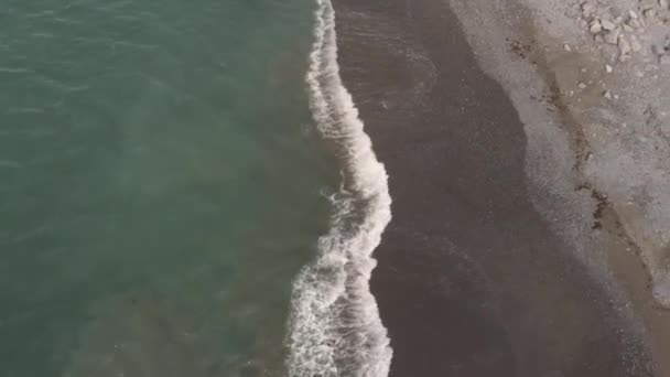 Onde Sulla Spiaggia Alaska — Video Stock