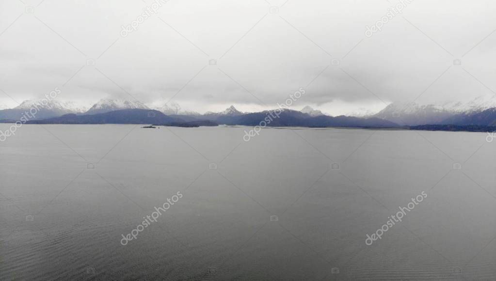 Views of Kachemak Bay and the Homer Alaska Spit