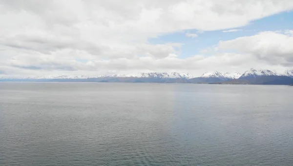 Utsikt Över Kachemak Bay Och Spit Homer Alaska — Stockfoto