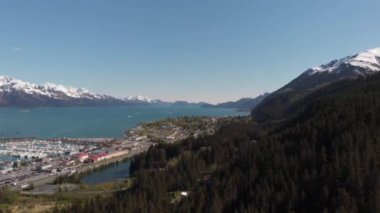 Seward Alaska dağının en iyi manzaraları 