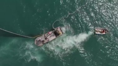 Alaska 'da çalışan ticari somon balıkçı 