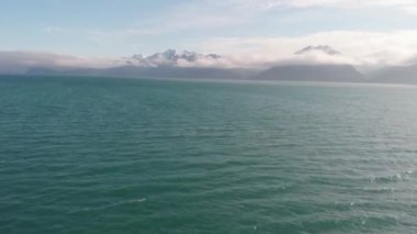 Alaska'nın Chugach dağlarından manzaralar