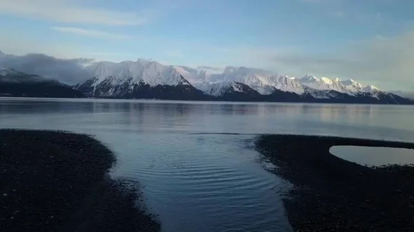 Scenérie Aljašky Během Všech Ročních Období — Stock fotografie