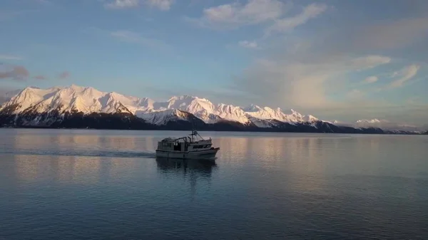 Pesca Comercial Otros Barcos Alaska — Foto de Stock