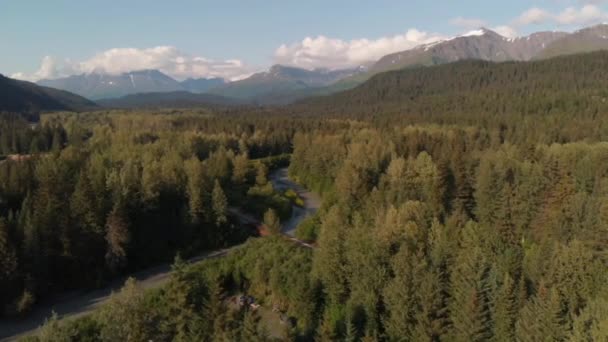 Aussichtsreiche Aussichten Von Der Letzten Grenze — Stockvideo