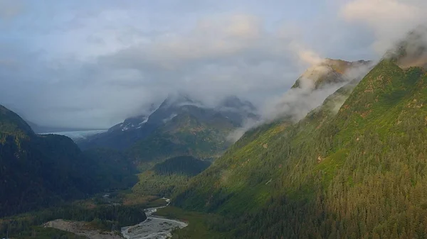 Piękne Pustynie Krajobrazy Oceanu Alaska — Zdjęcie stockowe