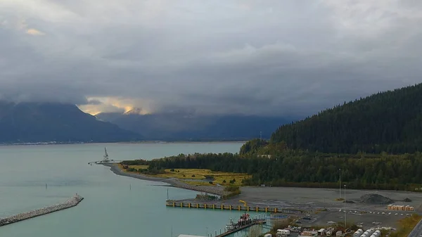 Bellissimo Paesaggio Selvaggio Oceanico Dall Alaska — Foto Stock