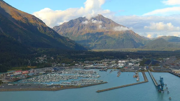 Vacker Utsikt Över Seward Alaska Och Det Omgivande Området — Stockfoto