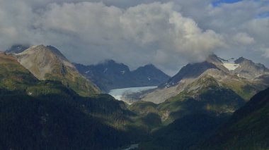 Seward, Alaska ve çevresinin doğal manzarası