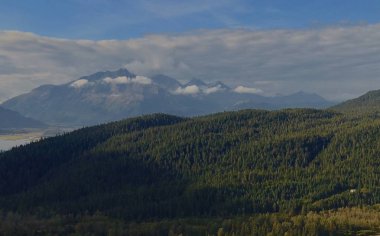 Seward, Alaska ve çevresinin doğal manzarası