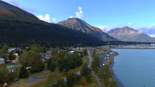 Schön Seward Alaska Herbst — Stockfoto