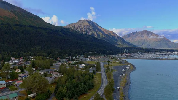 Malerische Ausblicke Auf Seward Alaska Und Die Umgebung — Stockfoto