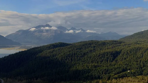 Vue Panoramique Sur Seward Alaska Les Environs — Photo