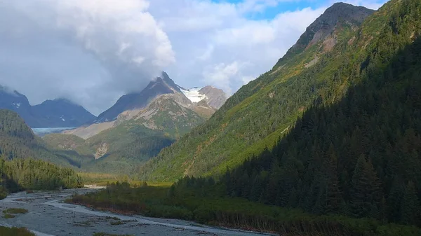 Vackra Seward Alaska Hösten — Stockfoto