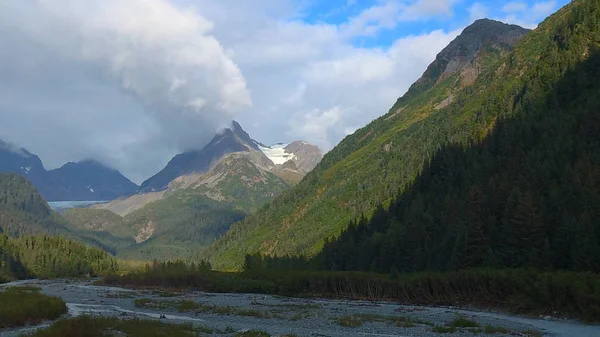 Beautiful Seward Аляска Осенью — стоковое фото