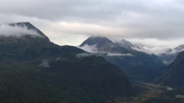 Sommets Glaciers Alaska — Video