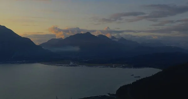 Vista Sulle Montagne Dall Alaska — Foto Stock