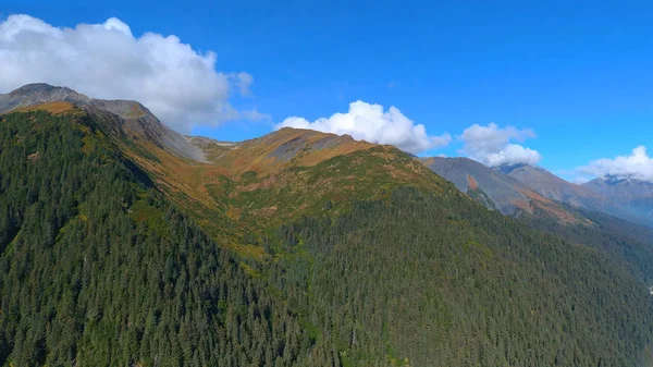Vista Montanha Alasca — Fotografia de Stock