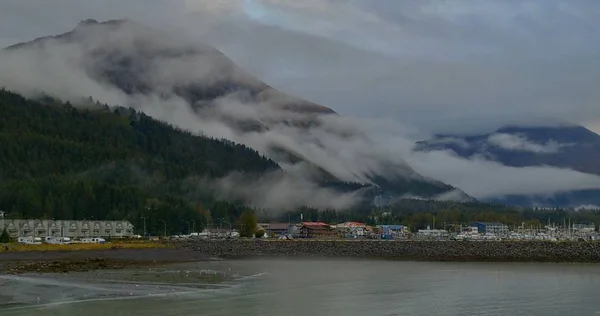 Increíble Paisaje Otoño Alaska — Foto de Stock