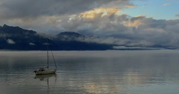 Fantastisk Efterårslandskab Fra Alaska - Stock-foto