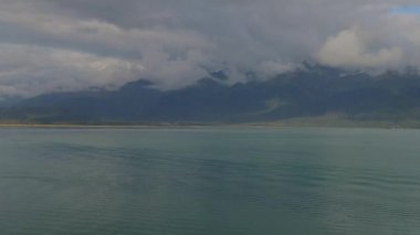 Chugach dağları ve Seward, Alaska inanılmaz sonbahar manzarası